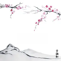 国画水墨主图