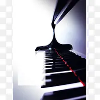 音乐钢琴广告背景