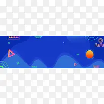 简约创意时尚banner海报背景