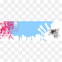 文艺手绘涂鸦工程banner