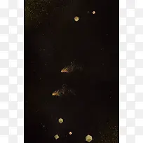 黑色黑金背景