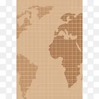 梦幻地图海报背景图