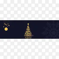 圣诞节黑色促销banner
