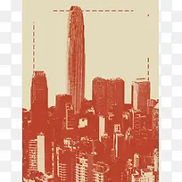创意香港旅游海报