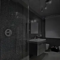 卫生间浴室浴霸花洒PSD分层主图背景素材