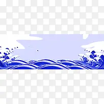 淘宝天猫电商儿童节蓝色banner
