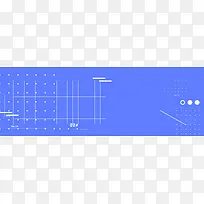 淘宝上新蓝色扁平banner