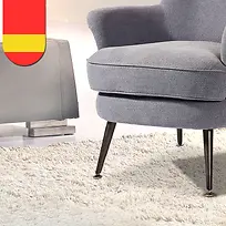 简约温馨地毯沙发背景促销主图