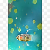 二十四节气之大暑节气海报