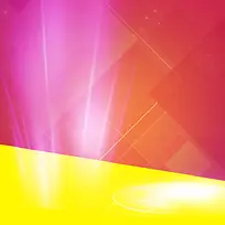 大气彩色色块主图