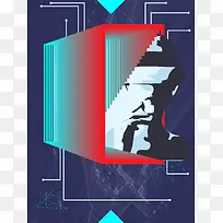 VR科技背景素材