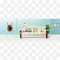 北欧家具促销暑期大促banner