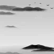 水墨青山主图
