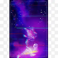 激战世界杯足球背景模板