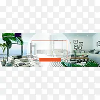 绿色大气家装嘉年华装修海报banner