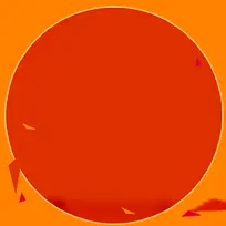 橙色大圈圈背景