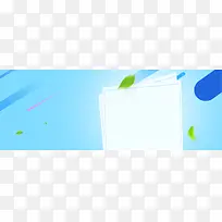 简约清爽时尚男装促销banner