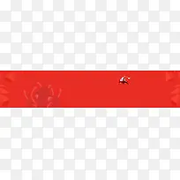 红色商务金融牛市活动banner