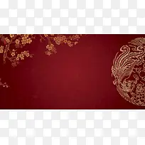 花纹名片背景素材