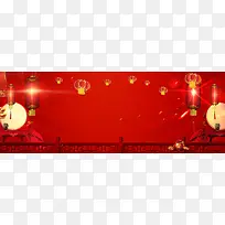 中国风喜庆背景海报