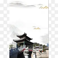 北京旅游北京旅游海报背景素材