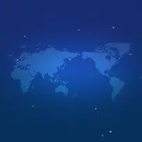 蓝色网格世界地图淘宝主图