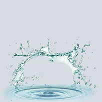 简约水波主图
