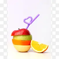 水果创意美食海报素材背景