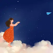 扁平促销推广主图背景图