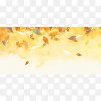 黄色卡通背景