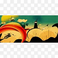 万圣节Banner