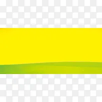 荧光色童趣黄色青绿色海报banner
