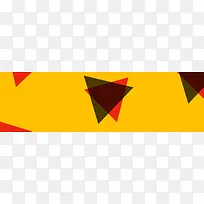 双11多边形创意banner背景