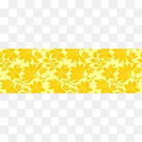 花纹  黄色  banner