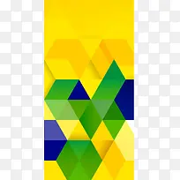 黄色三角形