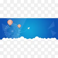 蓝色科技banner
