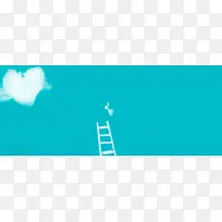 卡通清新背景banner