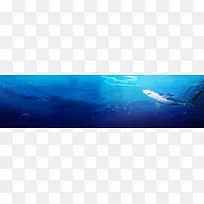 创意海底背景