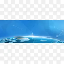 科技创意淘宝海报背景