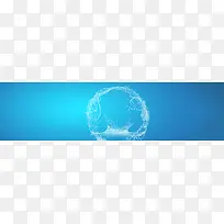淘宝护肤水圈唯美背景banner