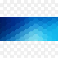 蓝色几何多边形背景
