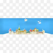61儿童节淘宝促销banner