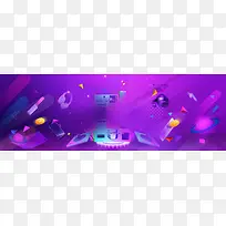 淘宝电商818抢先购暑期大促banner