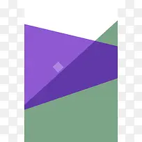 几何拼接图形紫绿色背景素材