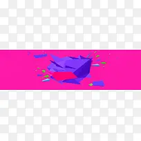 淘宝天猫扁平式banner背景