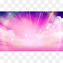 光芒四射背景