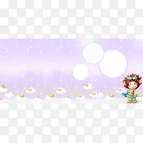 插画背景