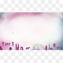签名墙 背景素材