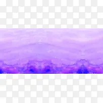 梦幻紫色水彩背景banner