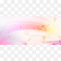唯美花纹底纹背景